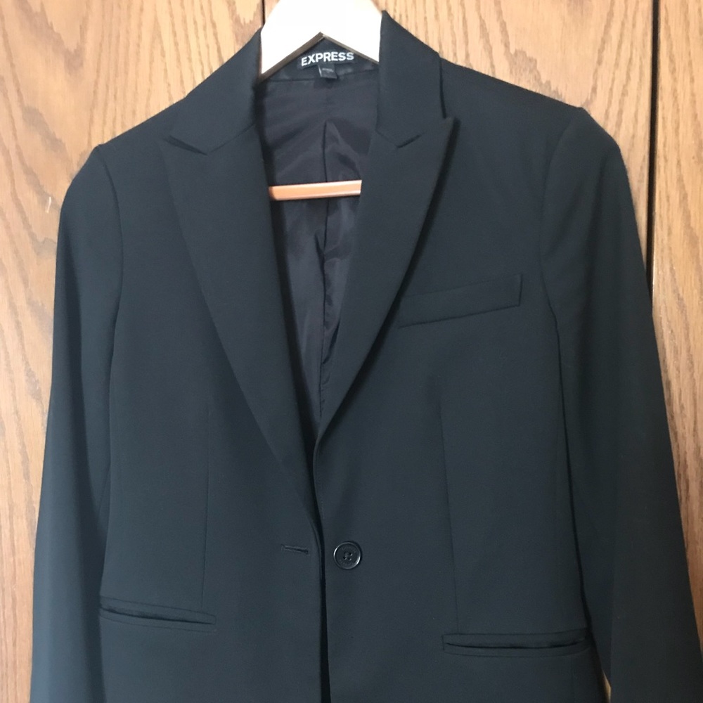 Black Express blazer